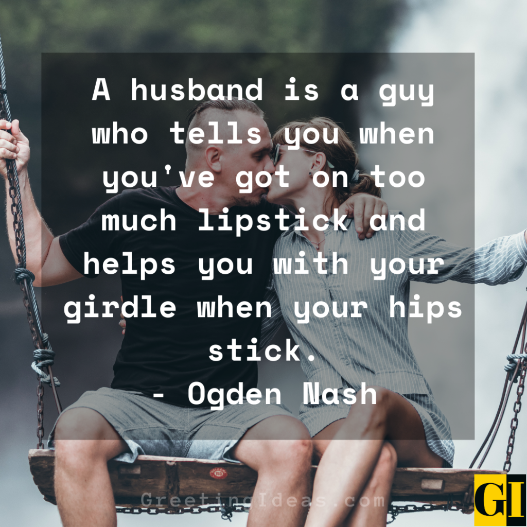 50 Best and Funny Husband Quotes and Sayings