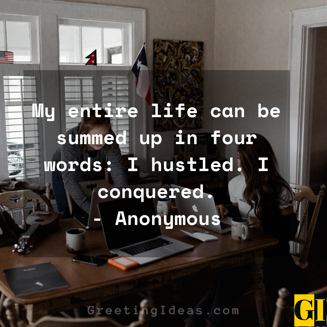 Hustle Quotes Greeting Ideas 1