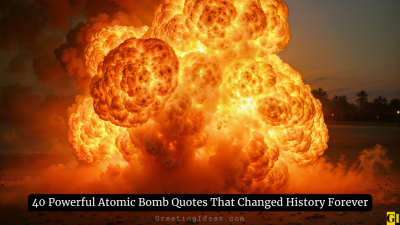 40 Powerful Atomic Bomb Quotes That Changed History Forever