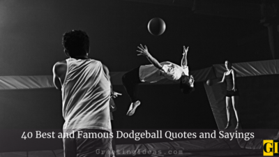 40 Best and Famous Dodgeball Quotes and Sayings