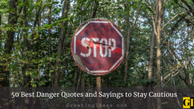 50 Best Danger Quotes And Sayings To Stay Cautious