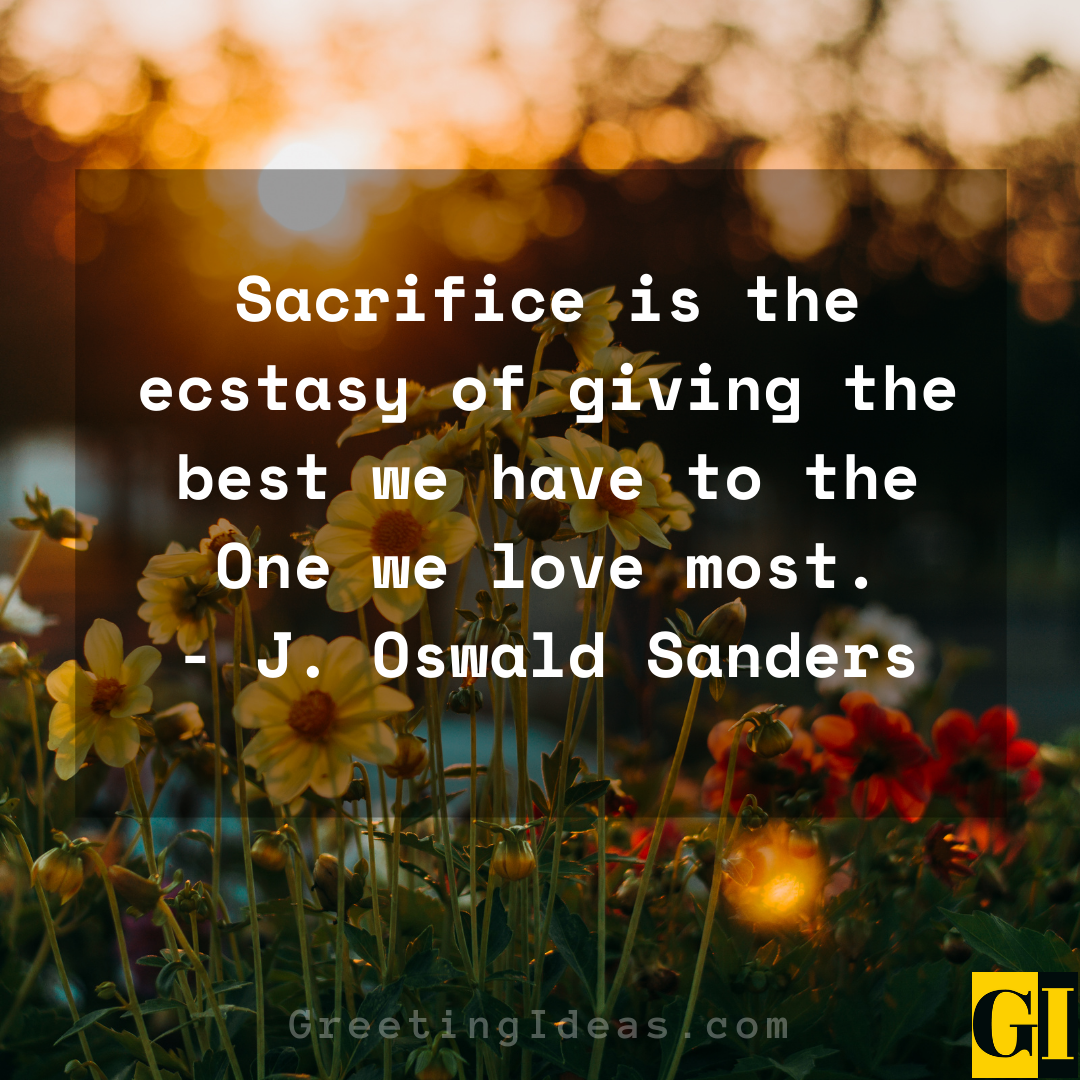 sacrifice love quotes