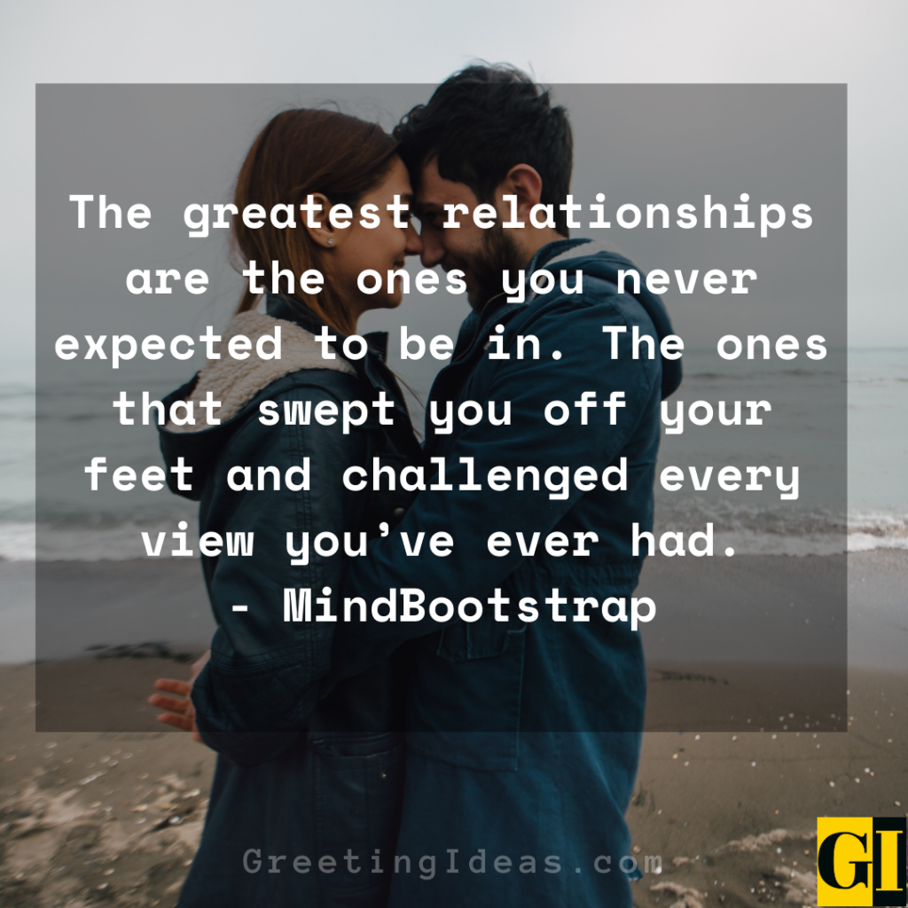 80 Finding Unexpected Love Quotes Sayings for Him and Her