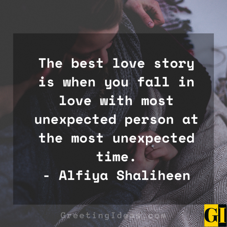 80 Finding Unexpected Love Quotes Sayings for Him and Her