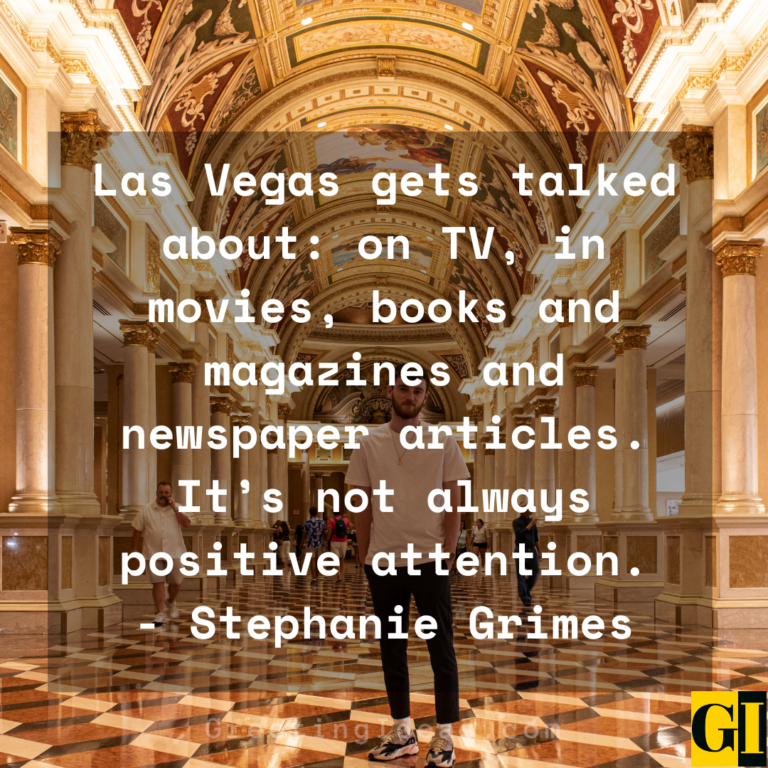 75 Fascinating Las Vegas Quotes and Sayings