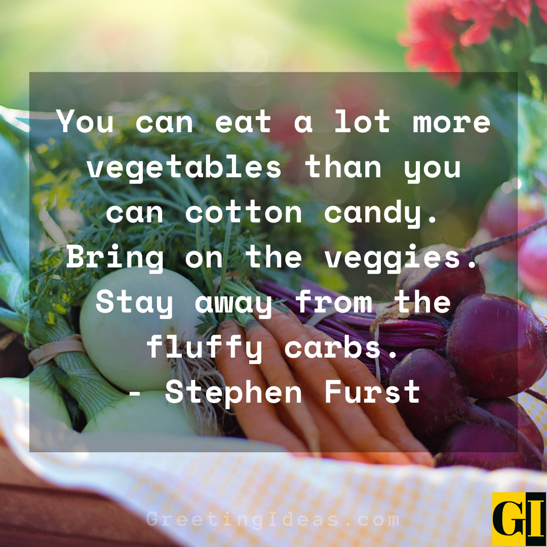 Vegetable Quotes Greeting Ideas 2
