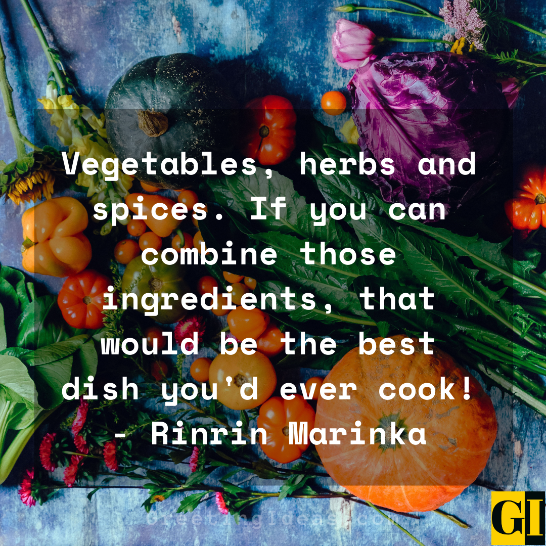 Vegetable Quotes Greeting Ideas 4