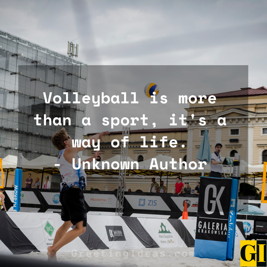 Volleyball Quotes Greeting Ideas 7