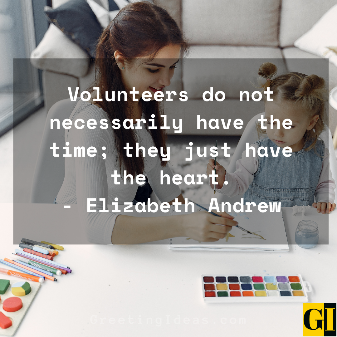 Volunteering Quotes Greeting Ideas 11