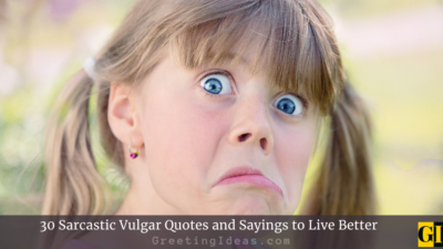 30 Sarcastic Vulgar Quotes and Sayings to Live Better