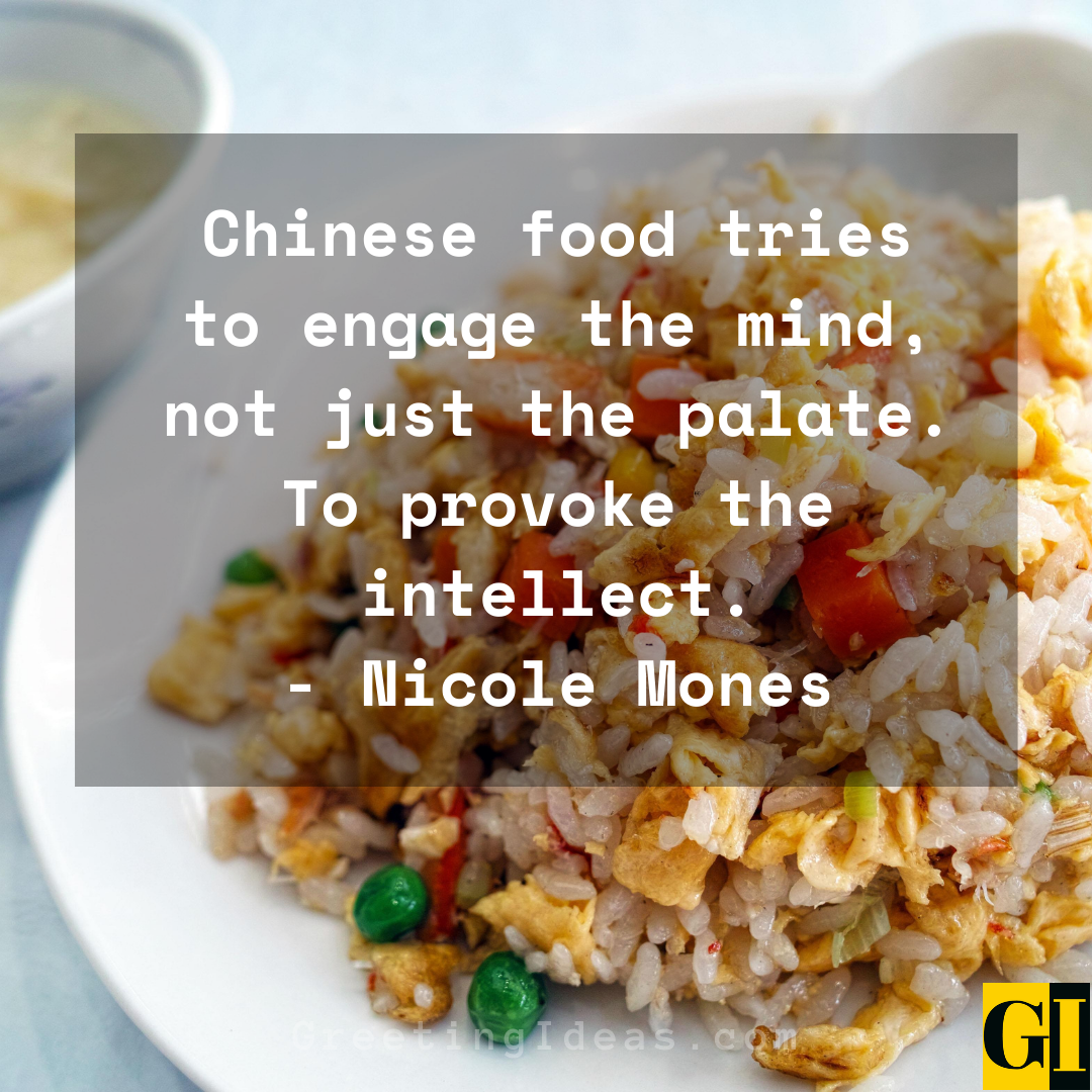 Chinese Food Quotes Greeting Ideas 5