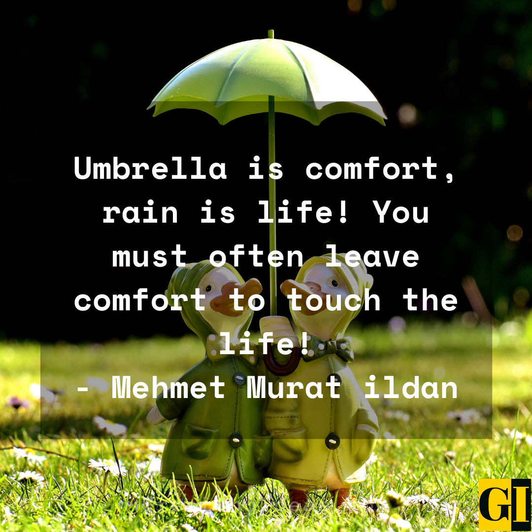 40 Positive Umbrella Quotes and Sayings for Life