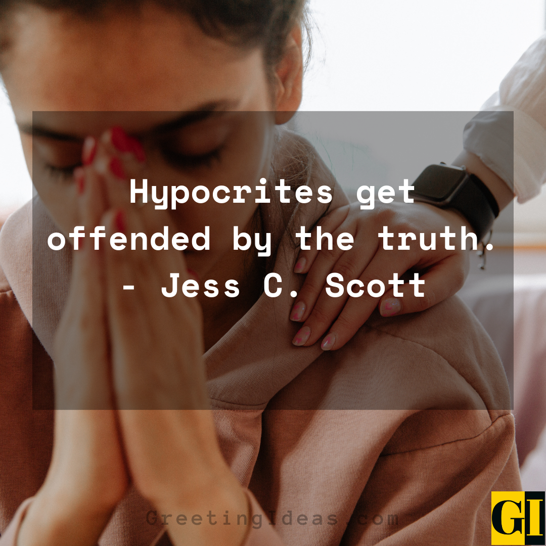 Hypocrites Quotes Greeting Ideas 2