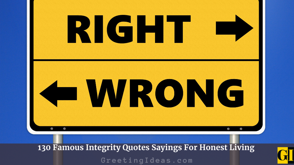 Integrity Quotes