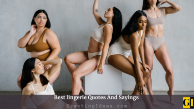 Best lingerie Quotes And Sayings