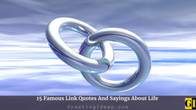 15 Famous Link Quotes And Sayings About Life