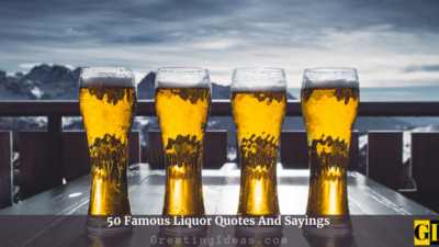 50 Famous Liquor Quotes And Sayings For Joyful Life