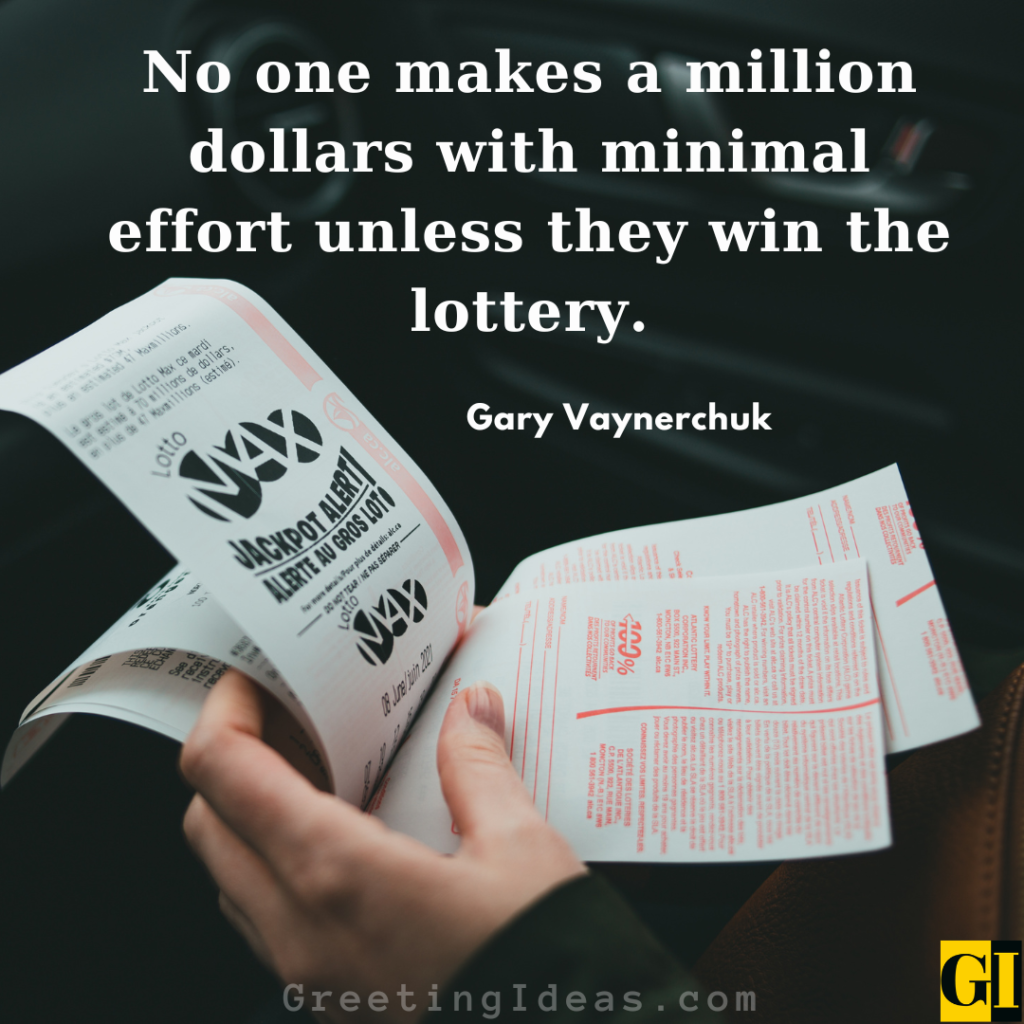 winning the lottery quotes