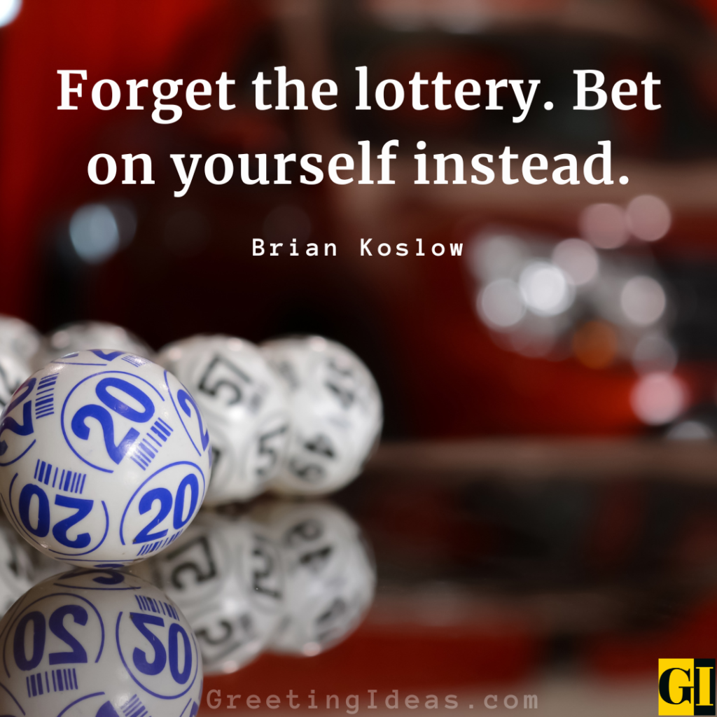 Lottery Quotes Images Greeting Ideas 2