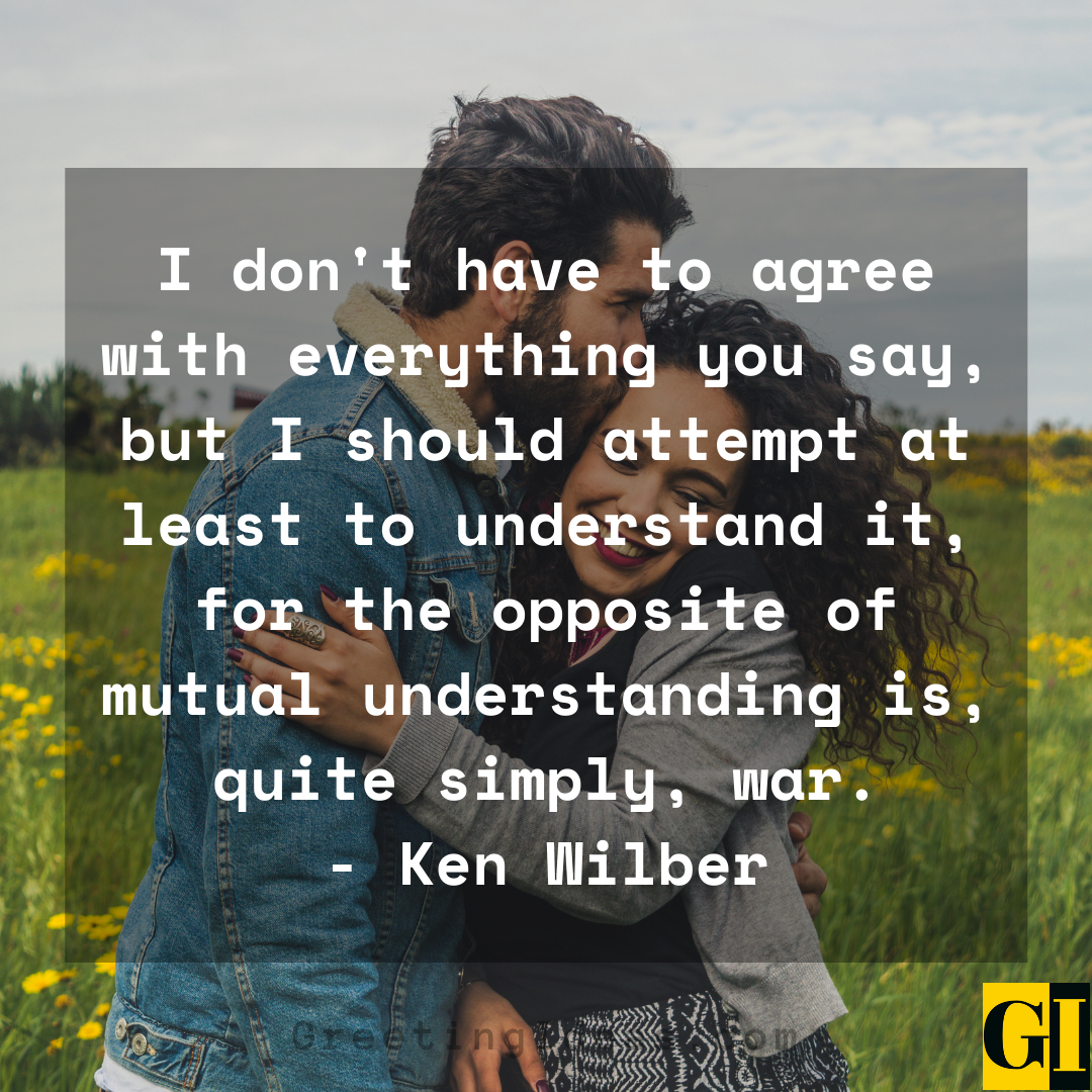 Mutual Understanding Love Quotes