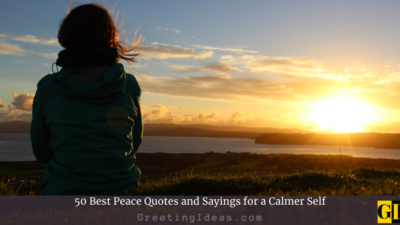 50 Best Peace Quotes and Sayings for a Calmer Self