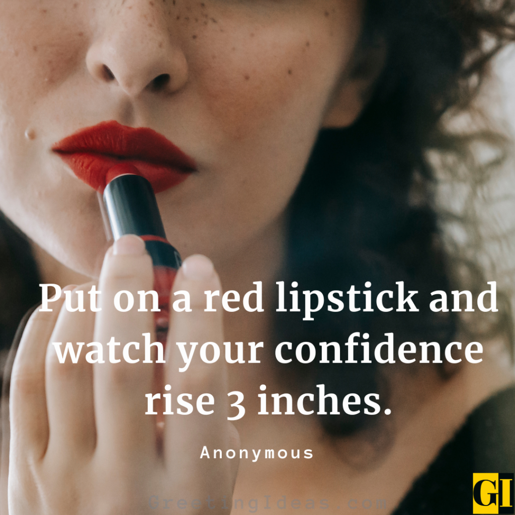 Red Lipstick Quotes Images Greeting Ideas 2