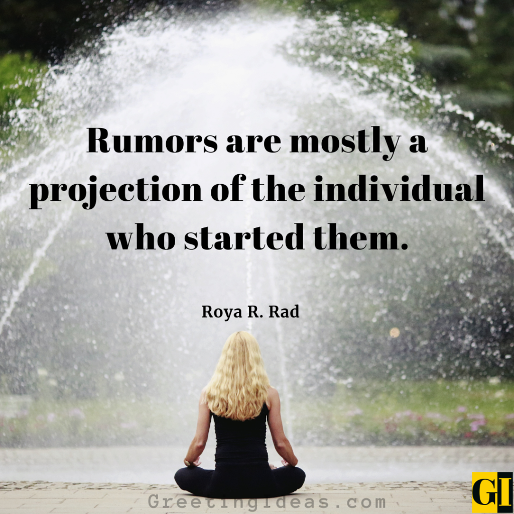 Rumors Quotes Images Greeting Ideas 4