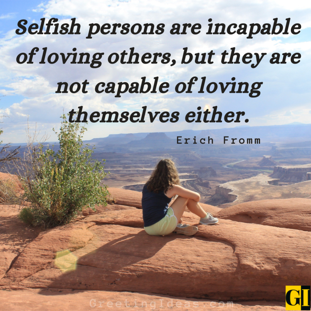 quotes for selfish family members