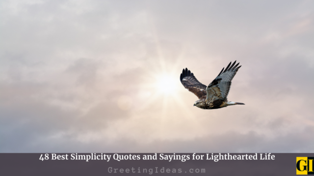 48 Best Simplicity Quotes and Sayings for Light-hearted Life