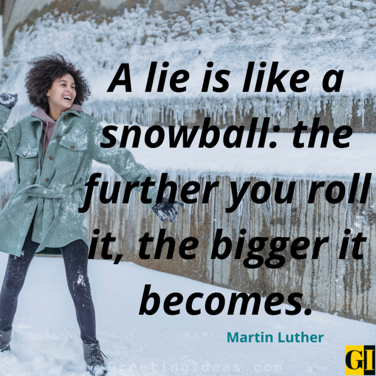 25 Best Snowball Quotes and Saying for Metaphor Lovers