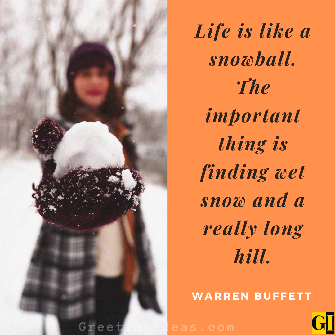 25 Best Snowball Quotes and Saying for Metaphor Lovers