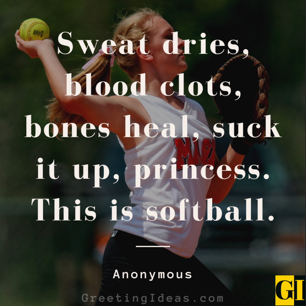 Softball Quotes Images Greeting Ideas 1