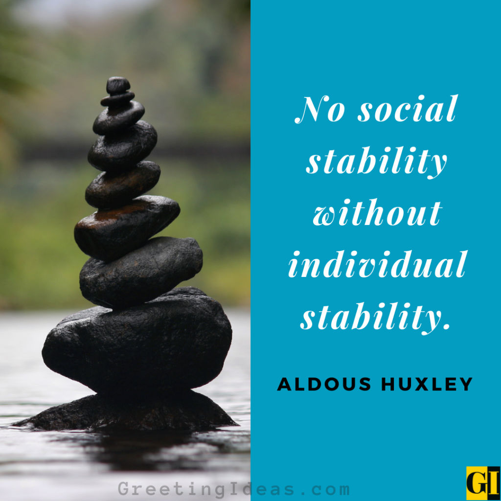 Life Stability Quotes