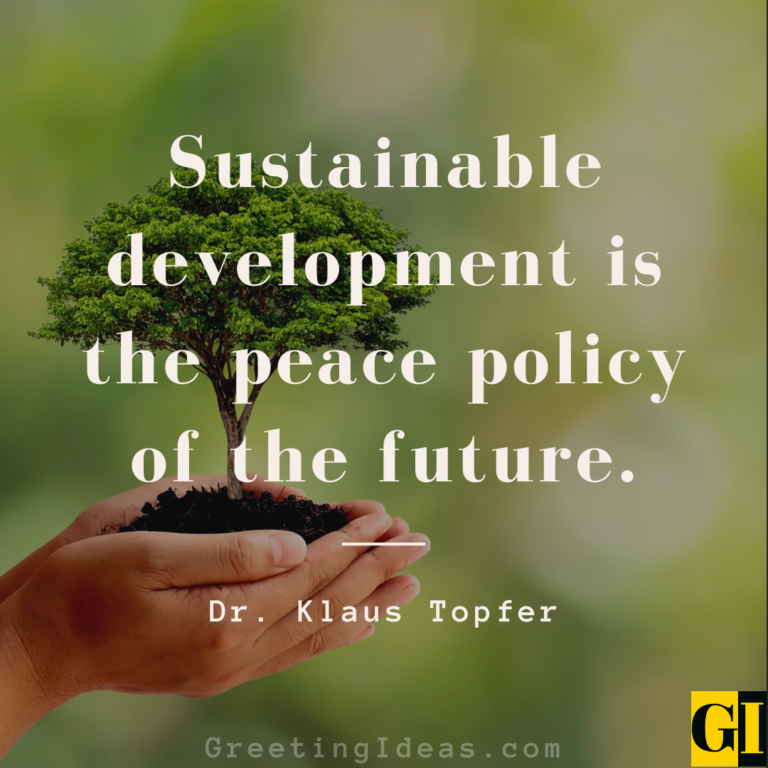 20 Sustainable Development Quotes and Sayings to Save Earth