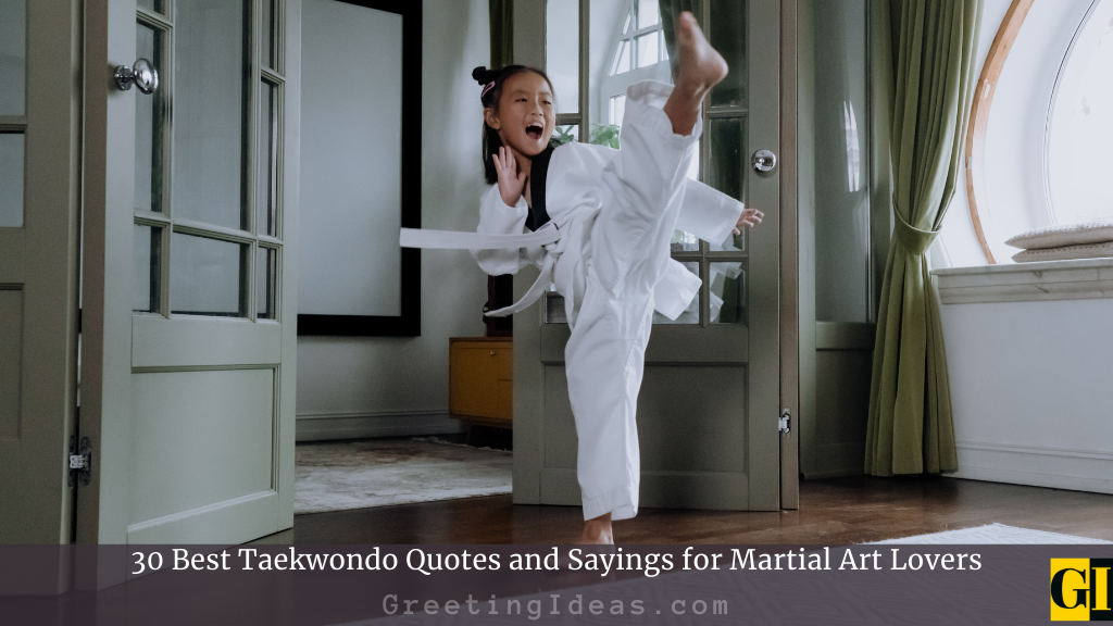 Taekwondo Quotes