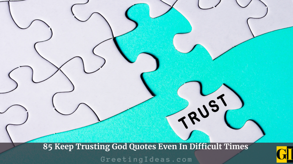 Trusting God Quotes