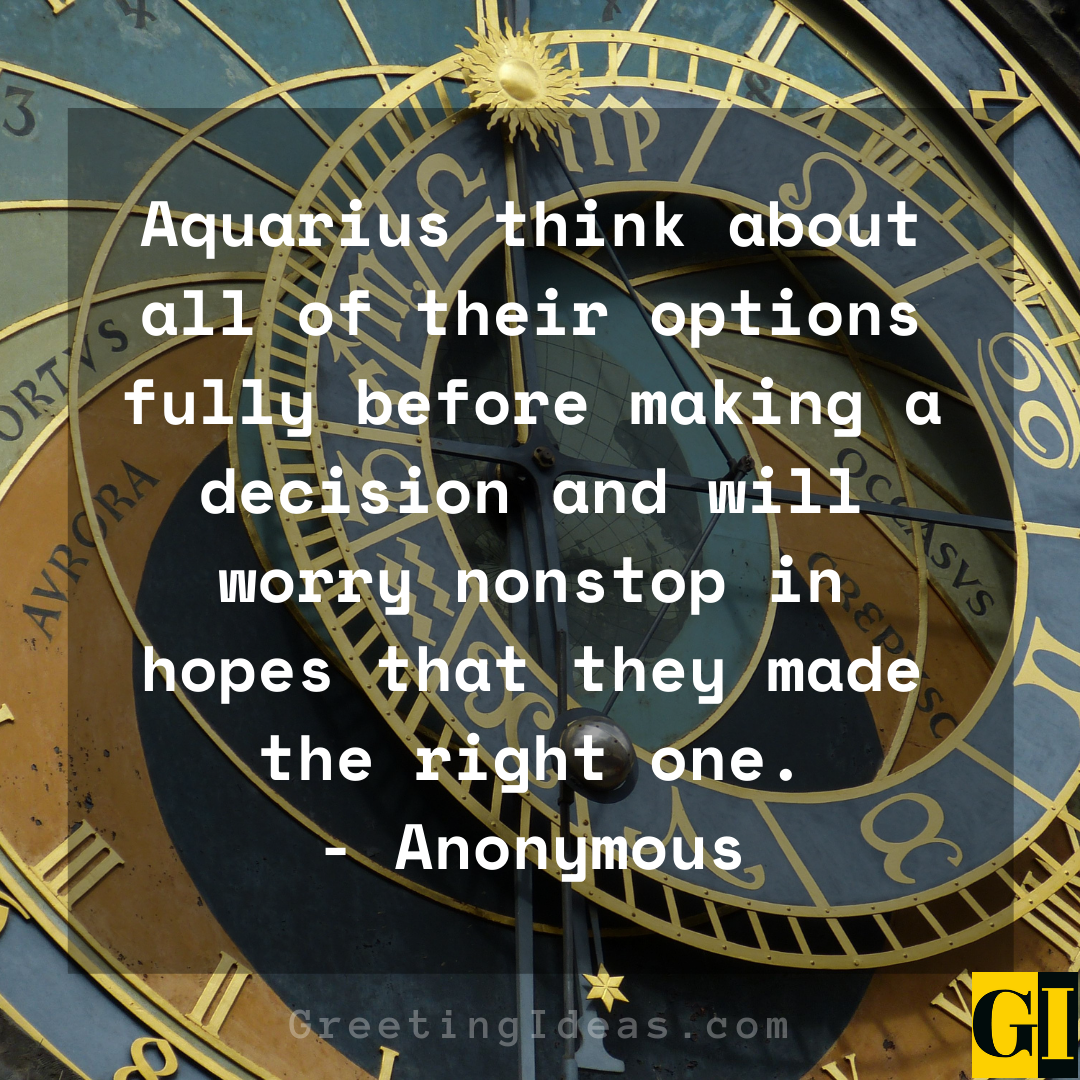 Aquarius Quotes Greeting Ideas 4