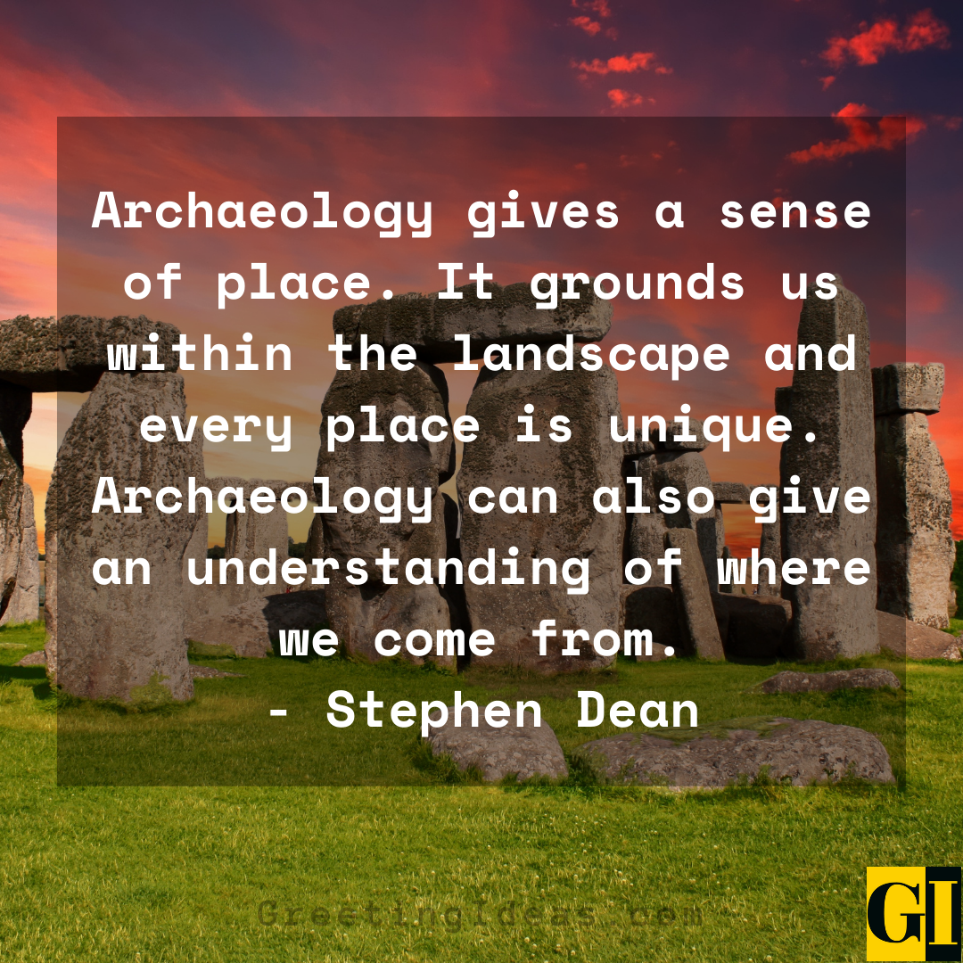 Archeology Quotes Greeting Ideas 2