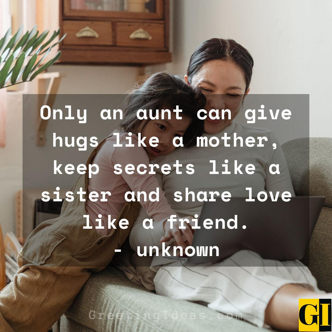 55 Love Aunt Quotes Sayings From Niece And Nephew 