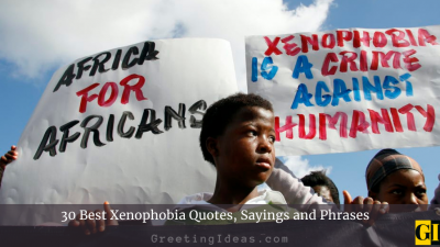 30 Best Xenophobia Quotes, Sayings and Phrases