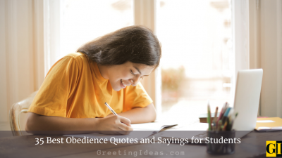 35 Best Obedience Quotes and Sayings for Students