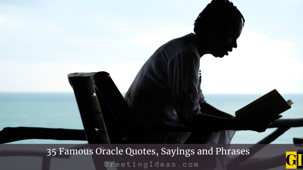 35 Famous Oracle Quotes Sayings and Phrases