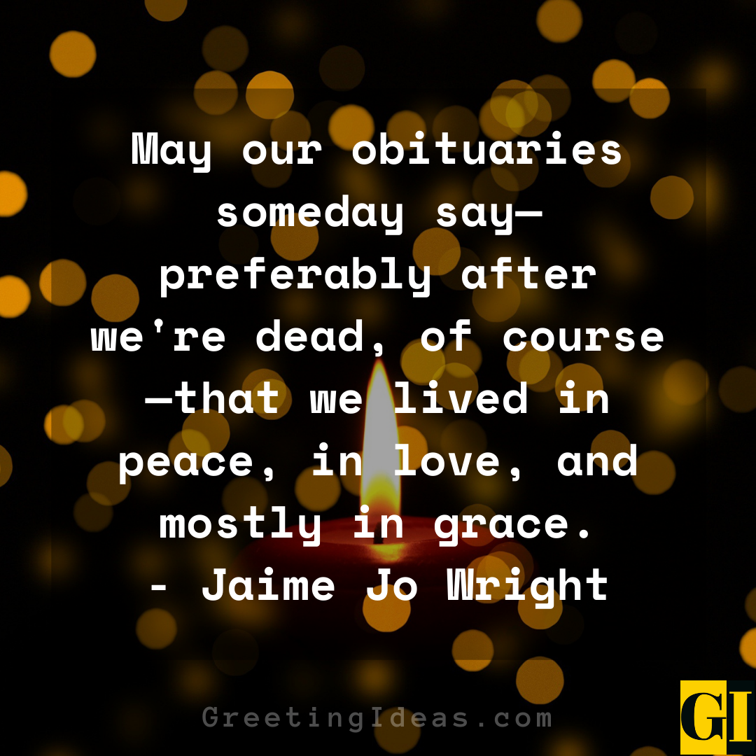 Obituary Quotes Greeting Ideas 1