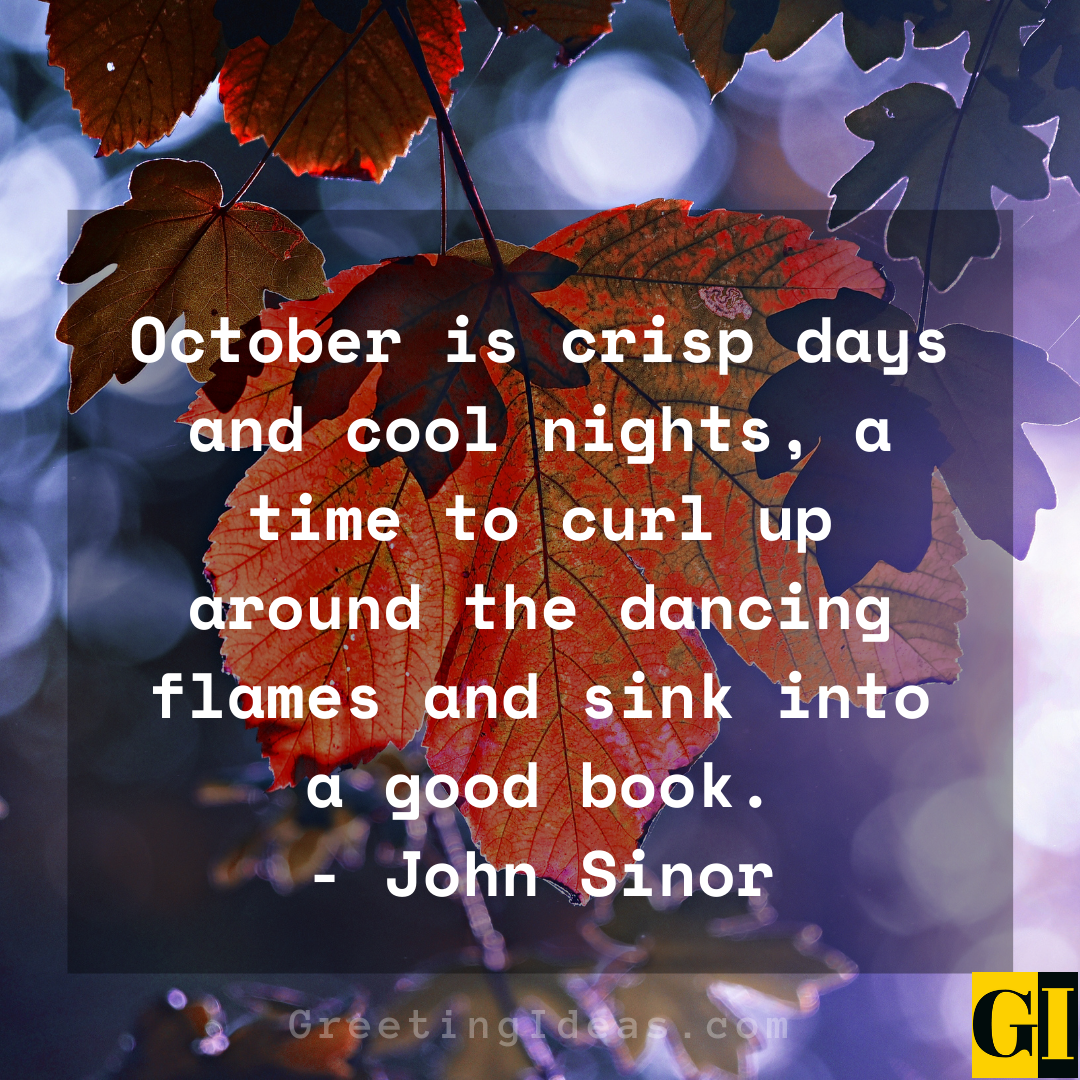 October Quotes Greeting Ideas 4