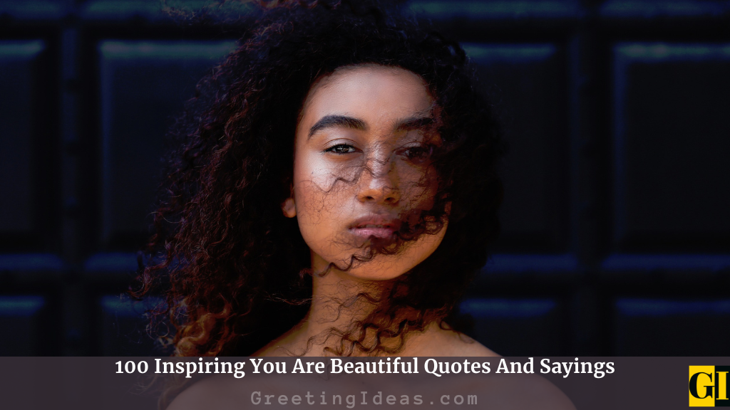 You Are Beautiful Quotes 1