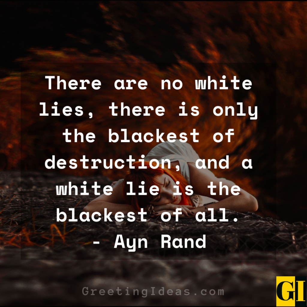 White Lies Quotes Greeting Ideas 3