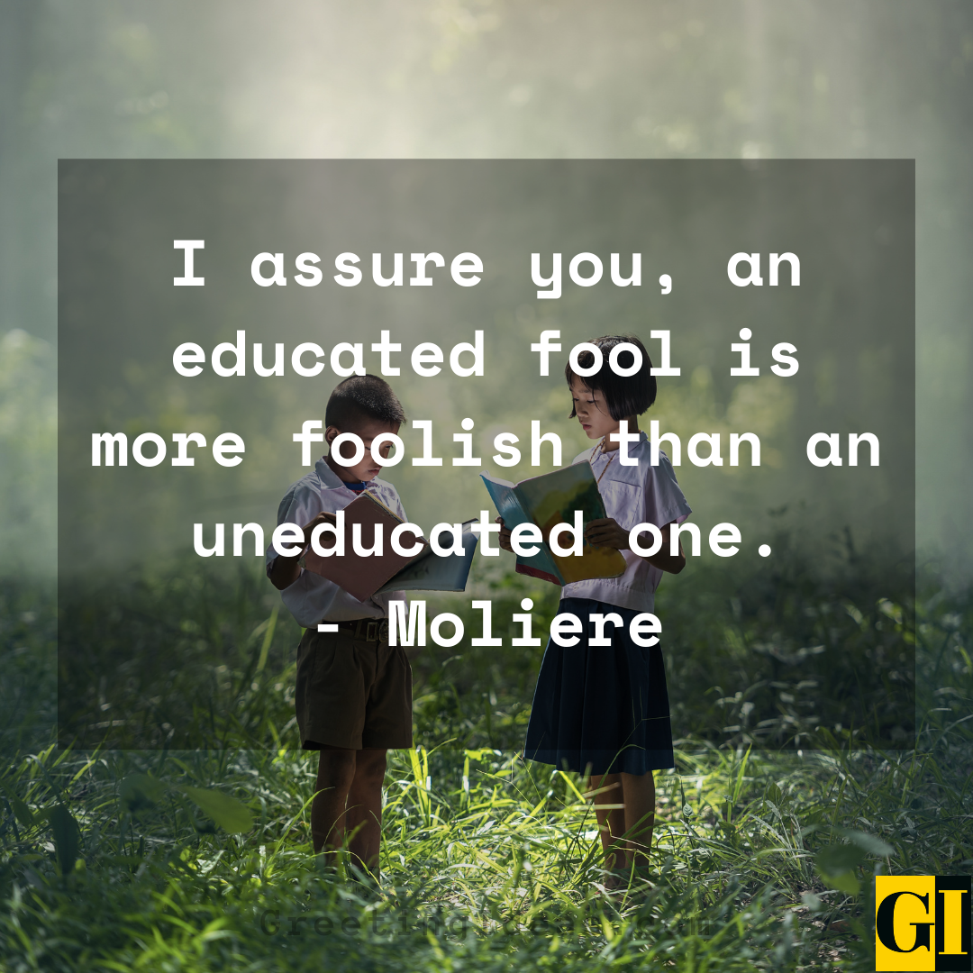 Uneducated Quotes Greeting Ideas 2