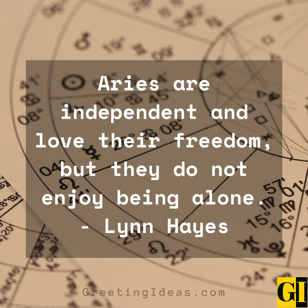 Aries Quotes And Sayings