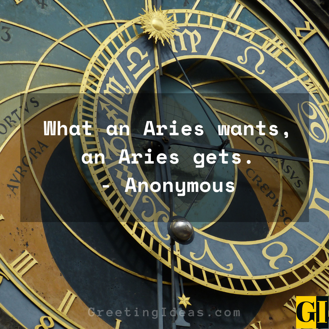 Aries Quotes Greeting Ideas 6