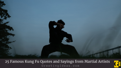 25 Famous Kung Fu Quotes and Sayings from Martial Artists